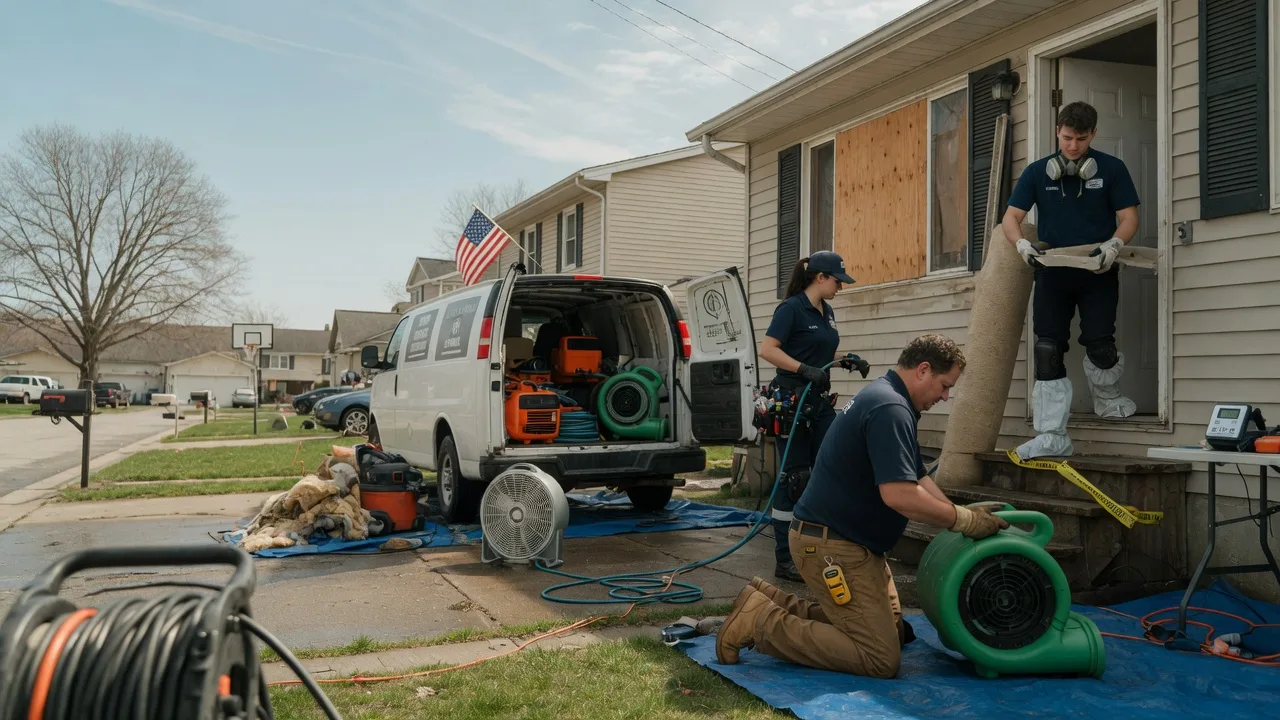 Water Damage Restoration in West Columbia, TX near me